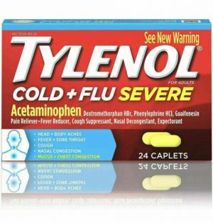 AccesstoR                                  Hair Care & Styling Tylenol Cold + Flu Severe Multi-Symptom Relief, 48 Caplets