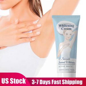 Women Armpit Whitening Cream Underarm Whitening Cream Legs Knees Private Parts Body White Nourishing Brightening Skin Care