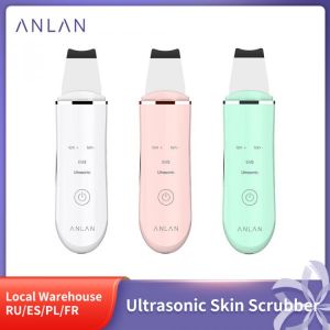 AccesstoR                                  Skin Care Ultraschallpeelinggerät ANLAN Skin Scrubber, Ultraschall Peeling Porenreiniger Akne Entferner Ionen Hautreiniger für Gesichtsrei