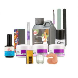 AccesstoR                                  Foot, Hand & Nail Care US~Acrylic Liquid Powder Beauty Nail Art Tips Pump Files Pen Clipper Tools Kit