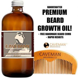 AccesstoR                                  Hair Care & Styling Handcrafted Caveman® BEARD GROWTH OIL + BEARD COMB * RAPID RESULTS!! Bay Rum