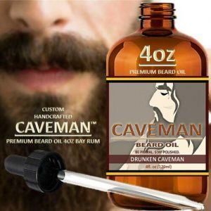Beard Growth Oil Hair Mustache Facial Grow Natural Men Fast Serum 4oz Bay Rum