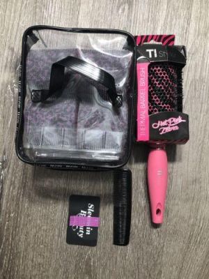AccesstoR                                  Hair Care & Styling Ti Style  Styling Brush Volume Hair Brush Sleep In  Comb And Bobbie Pins