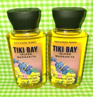 ~SALE~ 2-Pack TIKI BAY Island Margarita TRAVEL Shower Gel Bath & Body Works