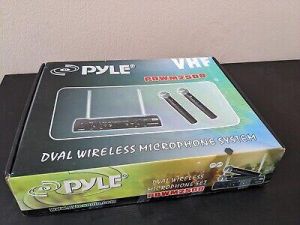 PYLE PDWM2500 MICROPHONES AND RECIEVER KARAOKE KIT TESTED